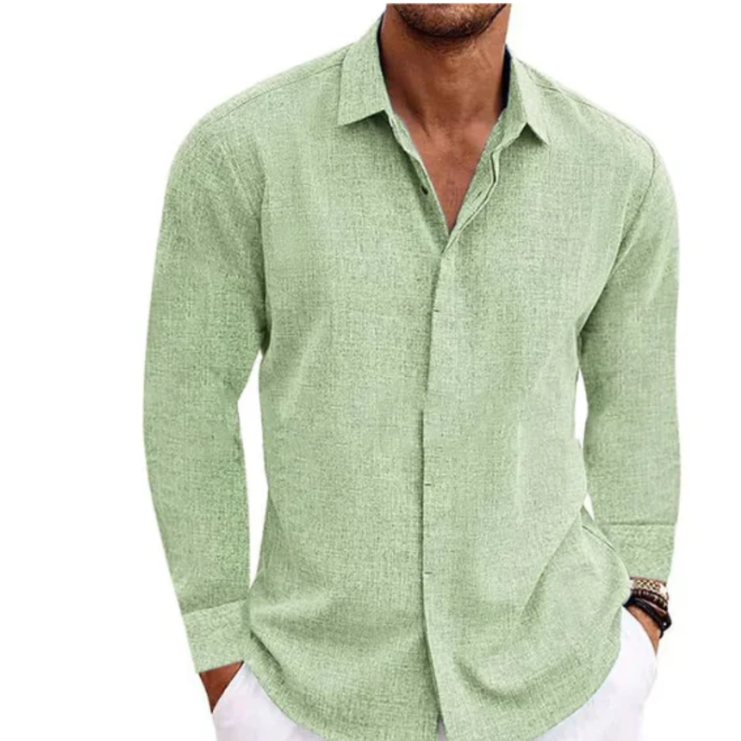 Men's Ernesto Marenzzo linen shirt