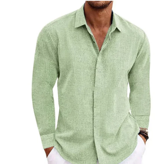 Men's Ernesto Marenzzo linen shirt